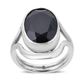 Bali Legacy Thai Black Spinel Ring in Sterling Silver 14.75 ctw - Sticky add to cart bar