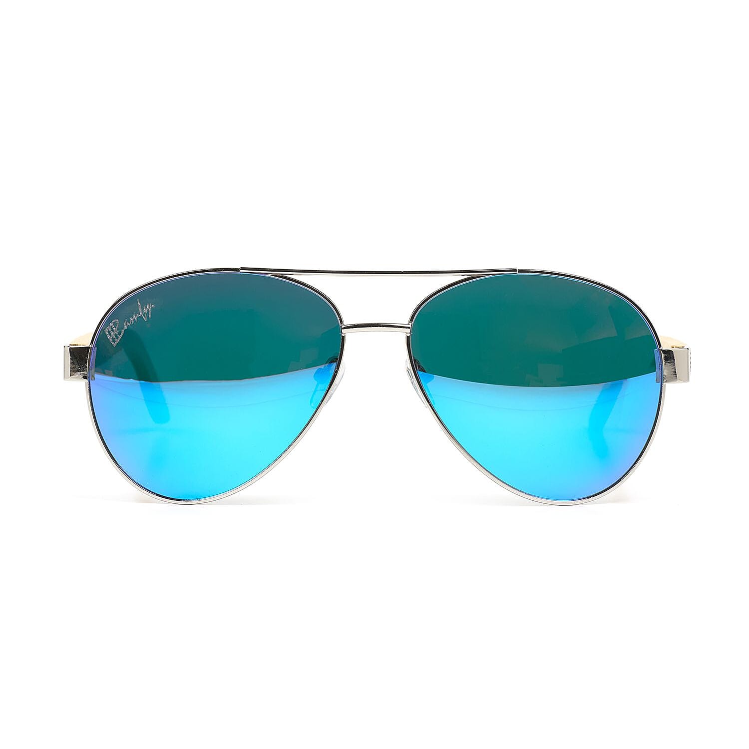 Bamfy Malibu UV400 Sunglasses with Bamboo Legs and Case