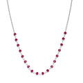 Niassa Ruby (FF) Necklace 18 Inches in Sterling Silver 2.40 ctw - Sticky add to cart bar
