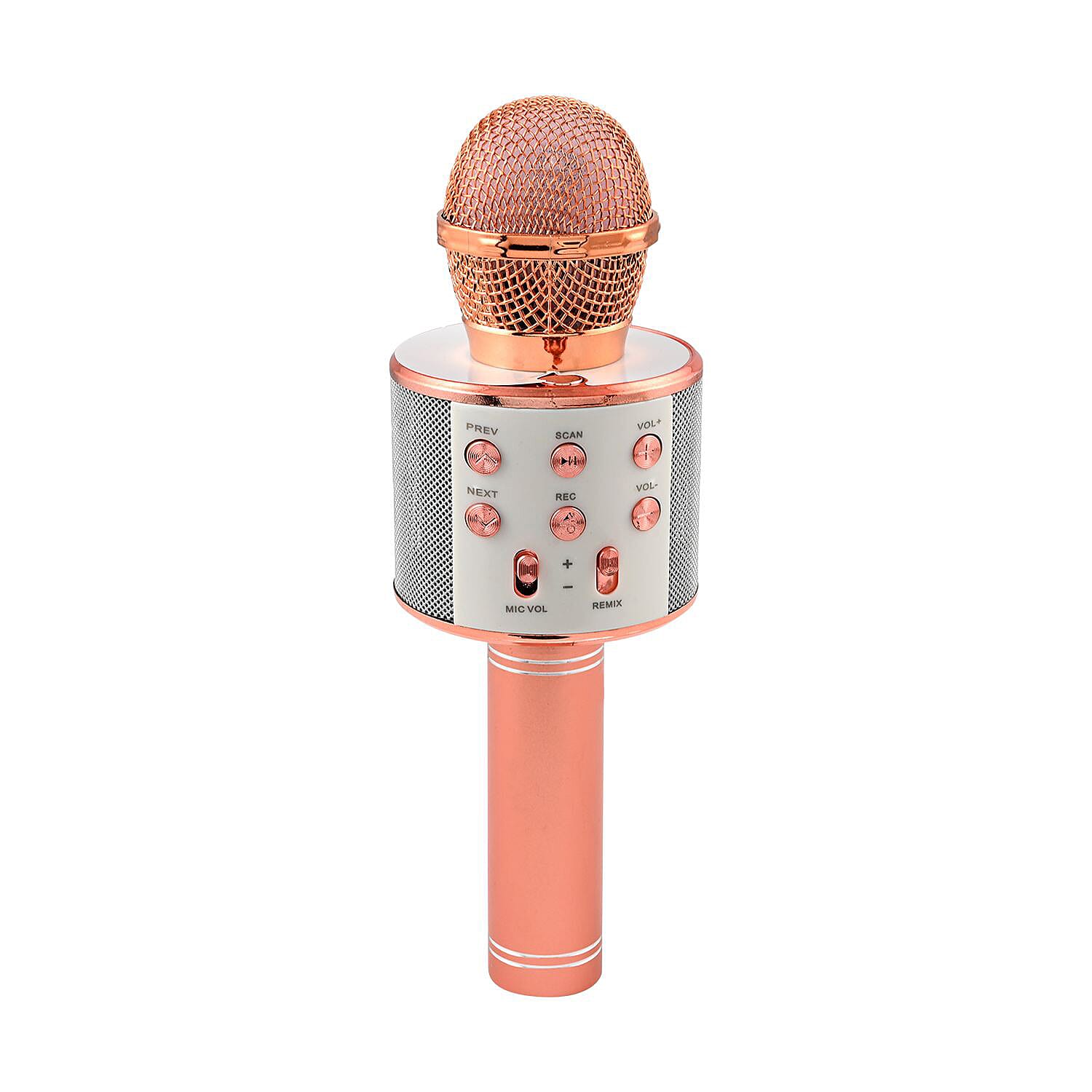 Wireless Multifunctional Microphone HIFI Speaker (3.15"x3.15"x9.06")