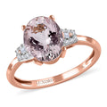 One Time Only Luxoro 10K Rose Gold Premium Pink Morganite, Diamond (G-H, I3) Ring (Size 10.0) 2.35 ctw - Sticky add to cart bar
