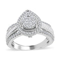 10K White Gold Diamond Bridal Ring 5 Grams (Del. in 10-15 Days) 1.00 ctw - Sticky add to cart bar