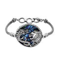 Bali Legacy Abalone Shell Lion & Dragon Bracelet in Sterling Silver (7.50 In) - Sticky add to cart bar