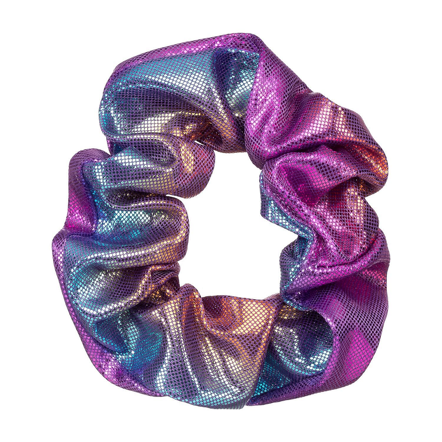 Red Holographic Hair Scrunchie (3.50"x1.25")