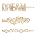 Dream Hair Clips in Goldtone , Cute Hair Clip , Hair Accessories For Women , Wedding Hair Accessories - Sticky add to cart bar