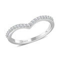 Iliana 18K White Gold G-H SI Diamond Heart Ring 0.20 ctw - Sticky add to cart bar