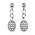 Karis Simulated Diamond Earrings in Platinum Bond 1.65 ctw - Sticky add to cart bar
