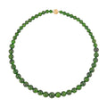 Magnetic Lock Chrome Diopside 370.00 ctw Beaded Necklace in 10K Yellow Gold 20 Inches - Sticky add to cart bar