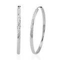 950 Platinum Electroform Hoop Earrings 10 Grams - Sticky add to cart bar