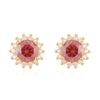 Red Moissanite