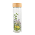 Closeout Tuthi Glass Bottle with Bamboo Lid - Sticky add to cart bar