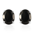 Elite Shungite Solitaire Stud Earrings in Platinum Over Sterling Silver 1.90 ctw - Sticky add to cart bar