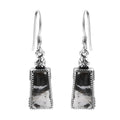 Artisan Crafted White Buffalo Earrings in Sterling Silver 11.50 ctw - Sticky add to cart bar