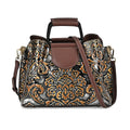 Gray Genuine Leather Crossbody Bag (11"x5.1"x8.27") with 47 Inch Shoulder Strap - Sticky add to cart bar
