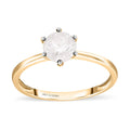 SGL Certified Luxoro 10K Yellow Gold G-H I3 Diamond Solitaire Ring 1.10 ctw - Sticky add to cart bar