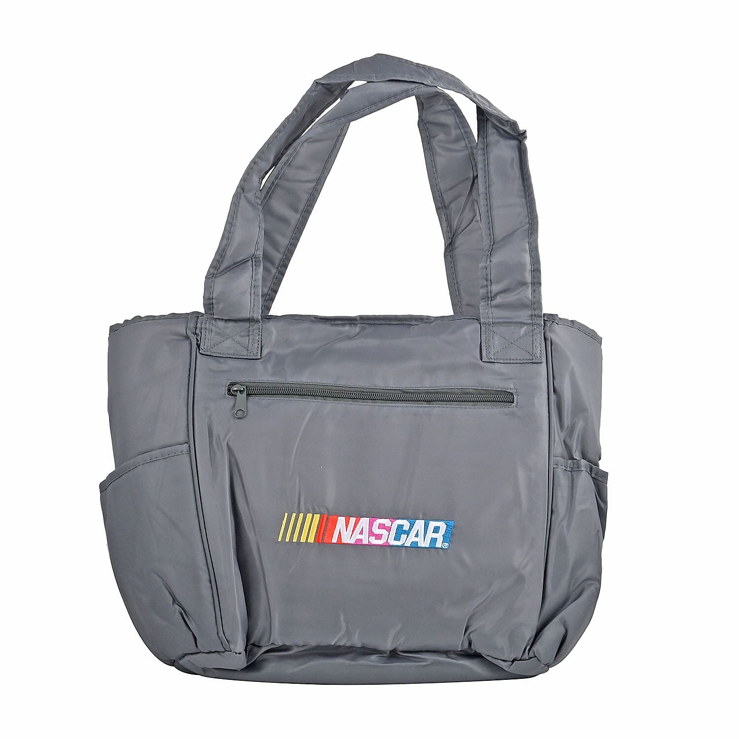 Chicago Closeouts Nascar Gray Tote Bag