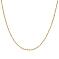 10K Yellow Gold 1.6mm Rope Chain Necklace 22 Inches 1.7 Grams - Sticky add to cart bar