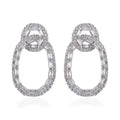 Austrian Crystal Loop Earrings - Sticky add to cart bar