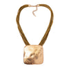 Square Goldtone