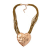 Heart Goldtone
