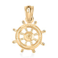 JCK Golden Deal 10K Yellow Gold Boat Wheel Pendant without Chain - Sticky add to cart bar
