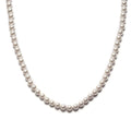 Austrian Crystal Beaded Necklace 20 Inches in Sterling Silver - Sticky add to cart bar