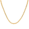 10K Yellow Gold 5mm Rope Necklace 20 Inches 7.90 Grams - Sticky add to cart bar