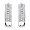 Diamond Earrings in 14K Yellow Gold Over Sterling Silver 0.50 ctw - Sticky add to cart bar
