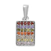 Simulated Multi color Diamond