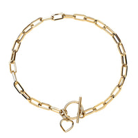14K Yellow Gold Over Sterling Silver Bracelet (7.50 In) 1.83 Grams