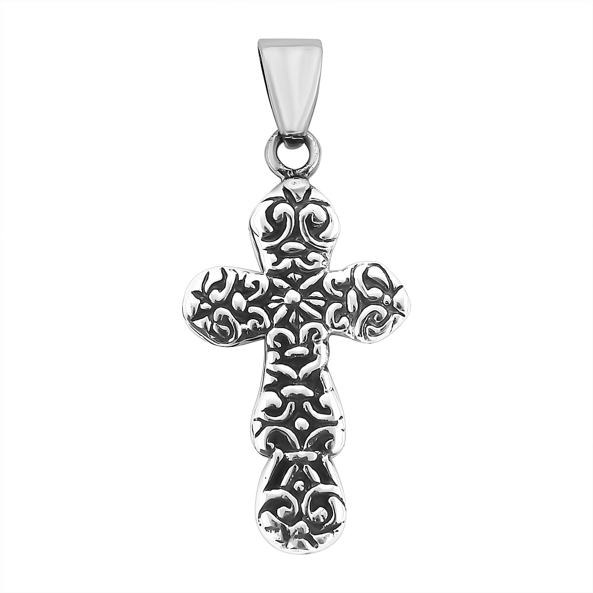 Bali Legacy Sterling Silver Cross Pendant 2.90 Grams
