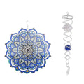 Wind Spinner with Tail in Stainless Steel - Blue - Sticky add to cart bar