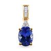 Tanzanite & Yellow Diamond