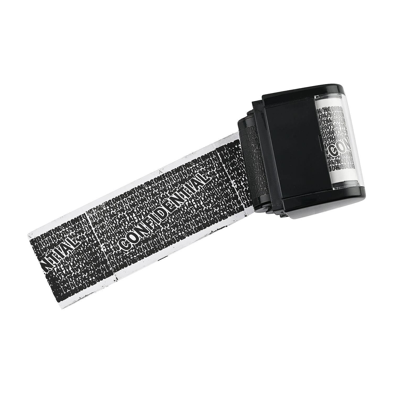 Total Vision Identity Theft Protection Roller Stamp -Black