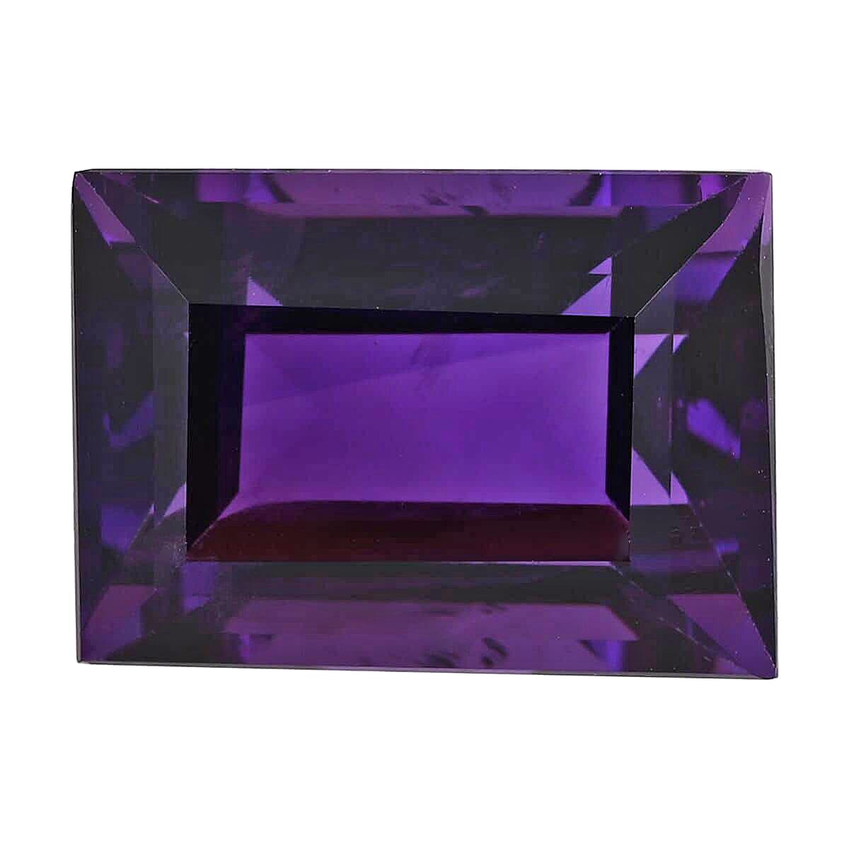 AAAA Lusaka Amethyst (Bgt 14x10 mm) 7.00 ctw Loose Gemstone