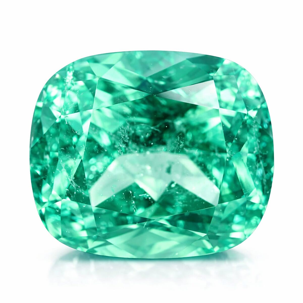 Certified & Appraised AAAA Boyaca Colombian Emerald (Cush Free Size) 3.00 ctw