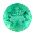 Certified & Appraised AAAA Boyaca Colombian Emerald (Rnd Free Size) 3.00 ctw - Sticky add to cart bar