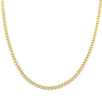 14K Yellow Gold 2mm Cuban Chain Necklace 20 Inches 1.8 Grams