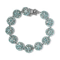 Madagascar Paraiba Apatite Bracelet in Platinum Over Sterling Silver (7.25 In) 17.40 ctw - Sticky add to cart bar