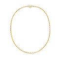 24K Yellow Gold Electroform 4mm Necklace 20 Inches 14.25 Grams - Sticky add to cart bar