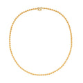 Ankur Treasure Chest Electroform 4mm Textured Beaded Necklace in 24K Yellow Gold 14.65 Grams 18 Inches - Sticky add to cart bar