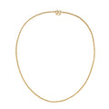 24K Yellow Gold 2mm Twisted Rope Chain Necklace 18 Inches 13.10 Grams - Sticky add to cart bar