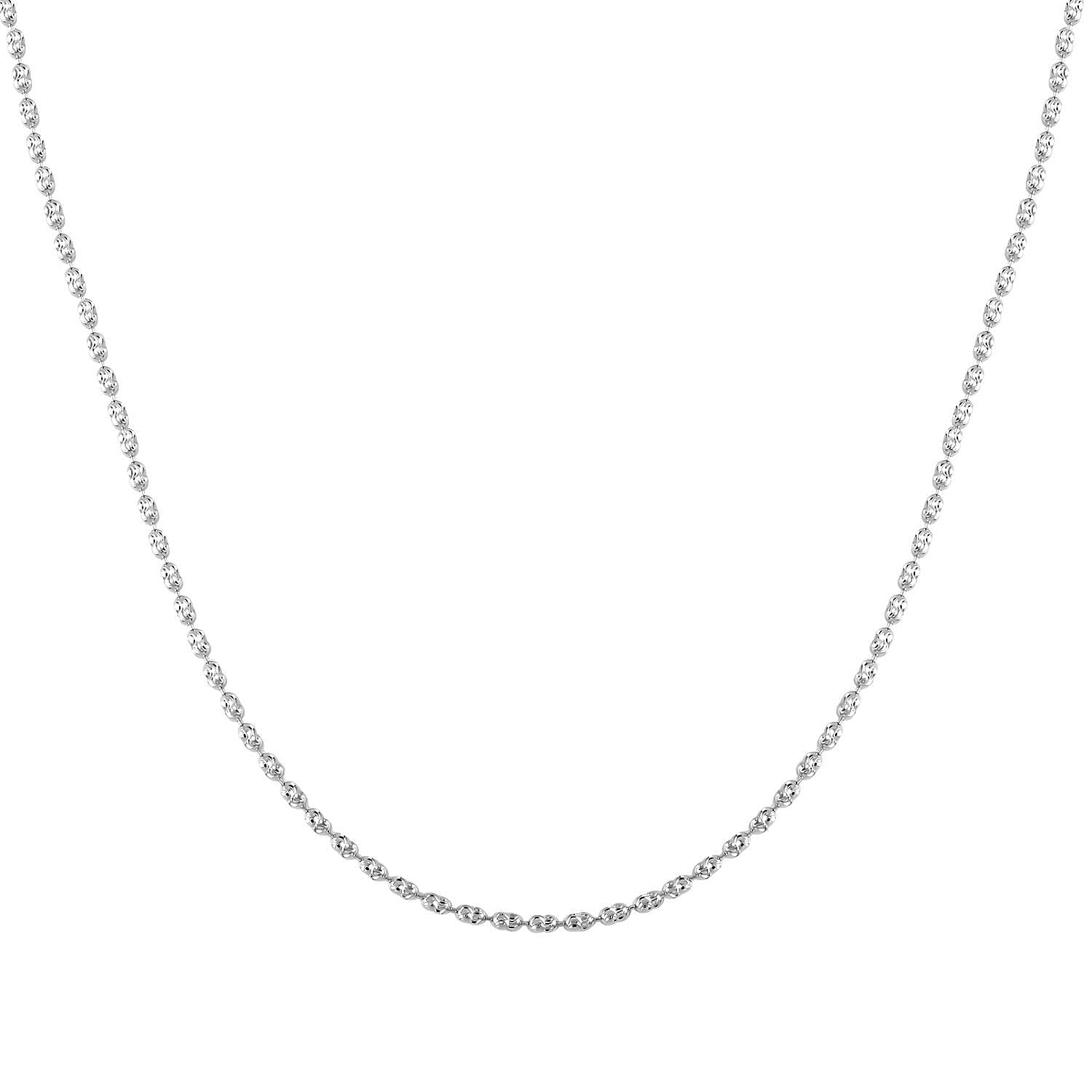 950 Platinum Electroform Chain Necklace 20 Inches 11.35 Grams