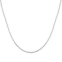 950 Platinum Electroform Chain Necklace 20 Inches 11.35 Grams