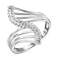950 Platinum Bypass Ring (Size 10.0) 3.20 Grams