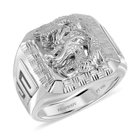 950 Platinum Dragon Men's Ring (Size 13.0) (28.60 g)