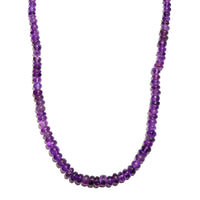 Chrysocolla Beaded Necklace 20 Inches in Sterling Silver 175.00 ctw