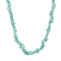Apatite Chips Necklace 20 Inches in Sterling Silver 116.10 ctw - Sticky add to cart bar