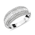 14K Yellow Gold Natural Yellow and White Diamond (SI) Ring (Size 10.0) 1.00 ctw - Sticky add to cart bar