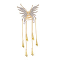 Austrian Crystal Hair Pin in Goldtone - Sticky add to cart bar